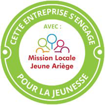 <p>RECAERO mène une politique dynamique en faveur de l’insertion professionnelle des jeunes et a obtenu le label :<br>
« Je m’engage pour la Jeunesse »</p> logo